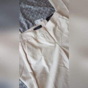 Le chateau cream colored suit pants